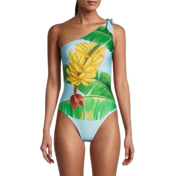 Farm Rio Fresh Bananas One-Piece Swimsuit - Picture 3 of 10
